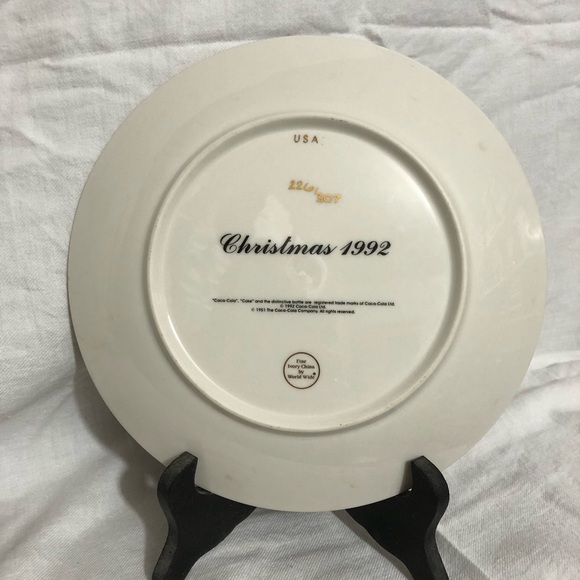Coca Cola Santa christmas 1992 vintage - Picture 3 of 5